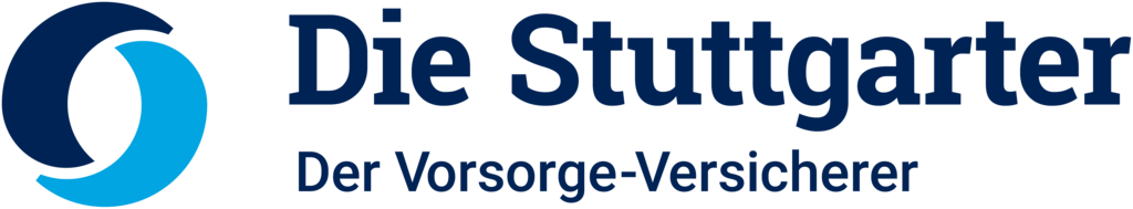 Logo der Stuttgarter Versicherung – Spezialist für Altersvorsorge, Berufsunfähigkeit und Lebensversicherung.