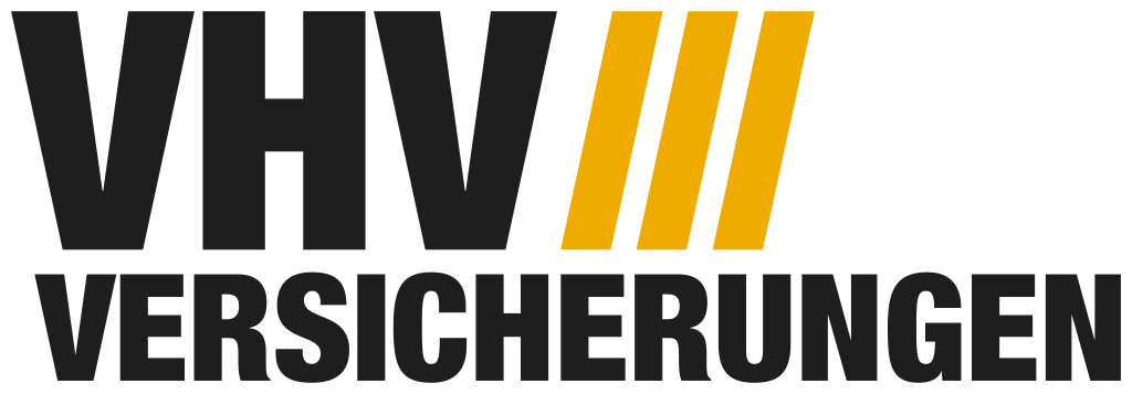 Logo der VHV Versicherung – deutscher Spezialist für Kfz-, Haftpflicht- und Bauversicherungen.